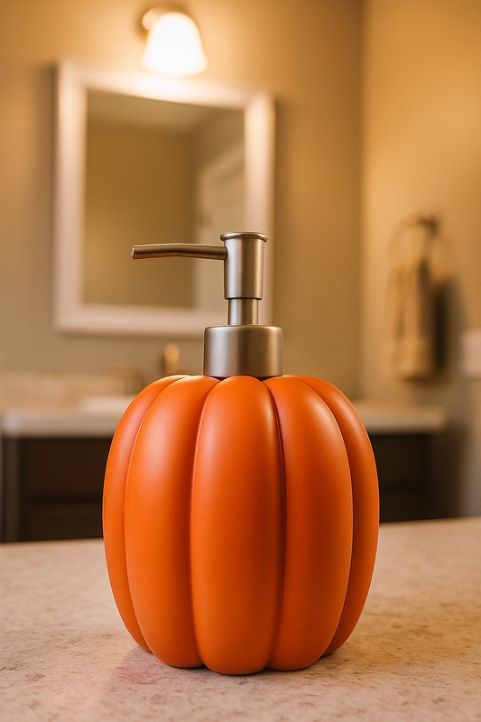16oz Castile Liquid Soap with Pumpkin Dispenser
