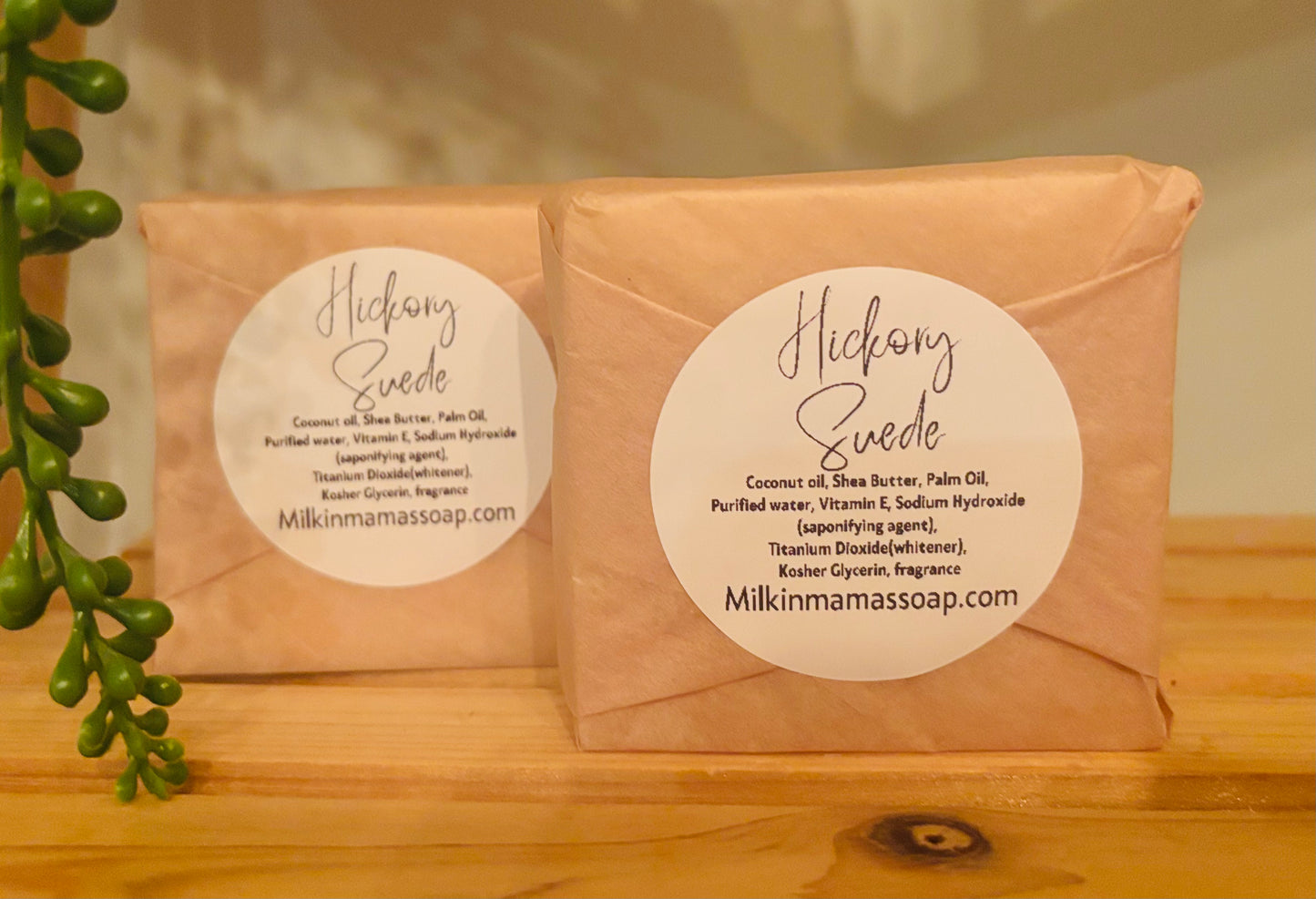Hickory Suede Soap