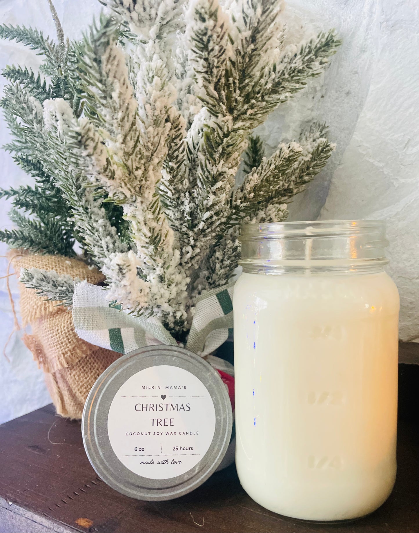 14oz Christmas Tree Jar