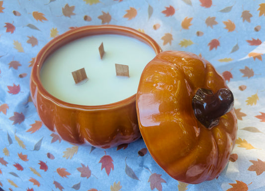 16 oz Bourbon Butterscotch Pumpkin Bowl