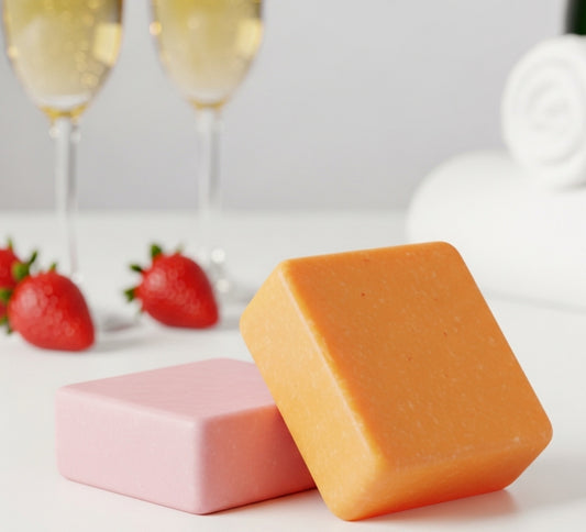 Strawberry Peach Champagne