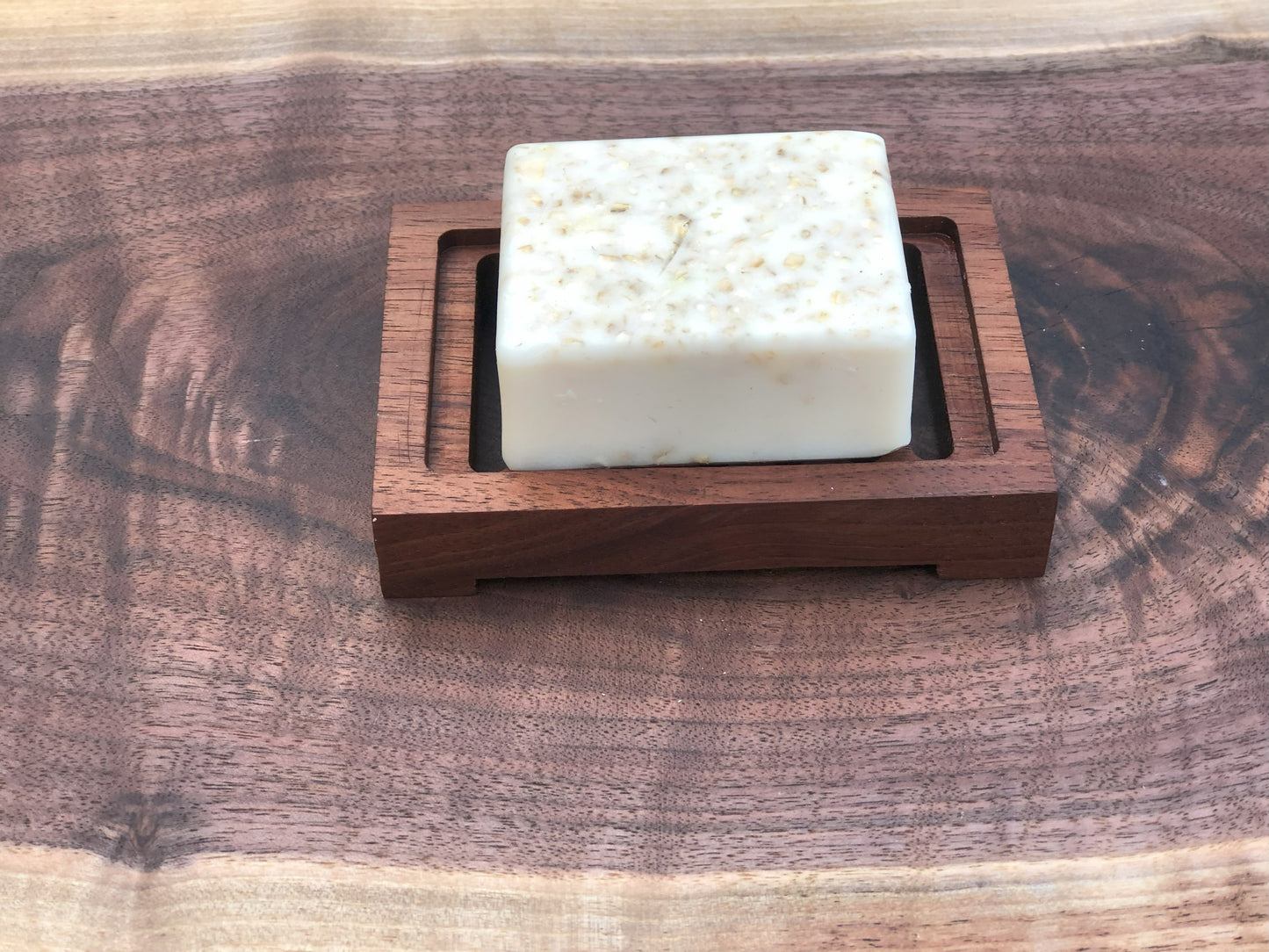 Walnut Soap Dish